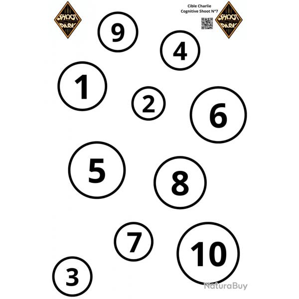 Cible ( Avec Numéro )  x30