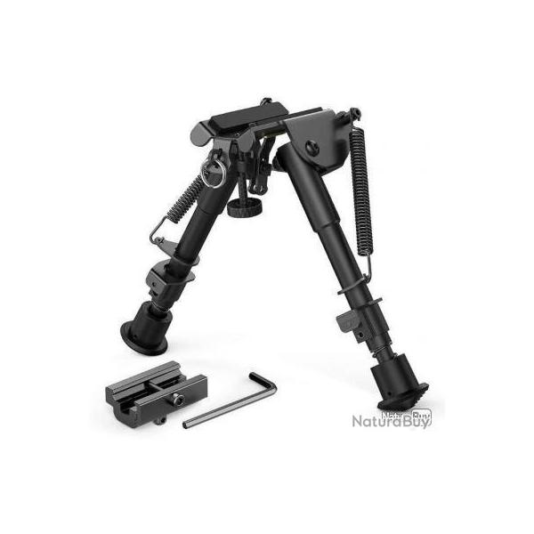 Vente flash !!! 1 Bipied  de style harris + adaptateur pour rail de ( 20 mm  21 mm )