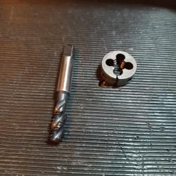 Taraud et filière hss professionnelle  pas impérial us anglais 7