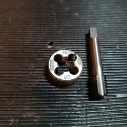 Taraud et filière hss professionnelle  pas impérial us anglais 9