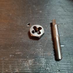 Taraud et filière hss professionnelle  pas impérial us anglais 10