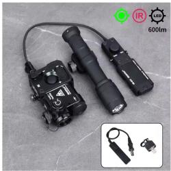 Tactique Zenitco Perst 4 PERST-4 point vert IR visée GEN.3.0 + Led 600 lumen