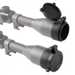 Couvercle de lentille de lunette de visée à ressort, de 25mm à  69mm - à l'unité (7)