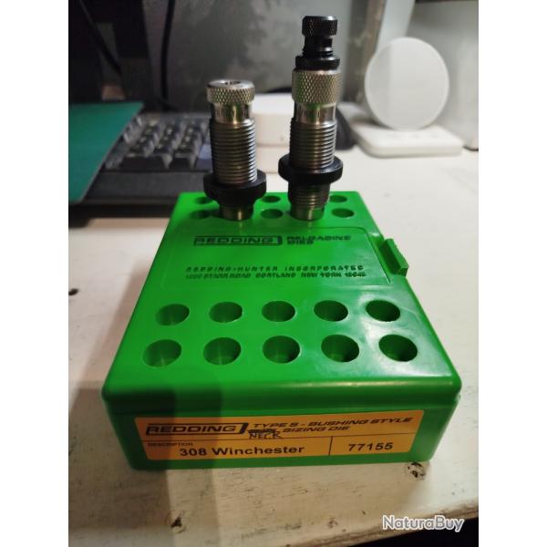 Outils Redding .308 recalibreur neck/collet + body die