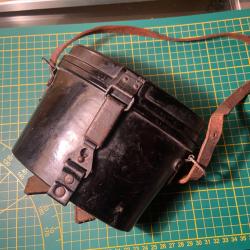 Ensemble Jumelle Allemande DIENSTGLAS 6x30 Jaune sable / Afrikakorps