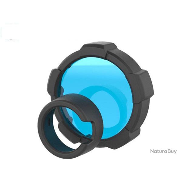 Filtre de couleur bleue pour Ledlenser P18R