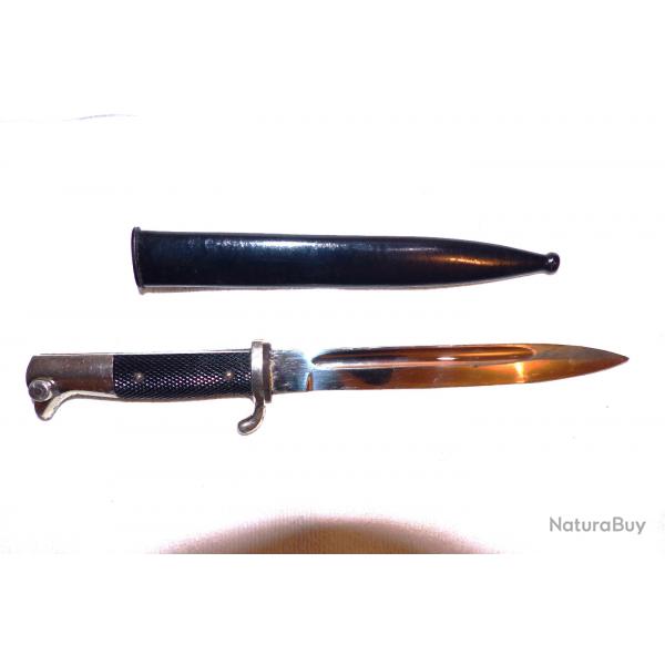 Baonnette de sortie K98. Mauser. Emil Voos Solingen.