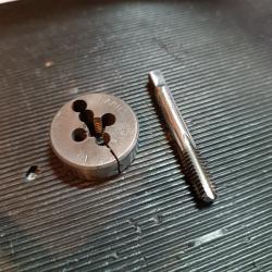 Taraud et filière hss professionnelle  pas impérial us anglais 22