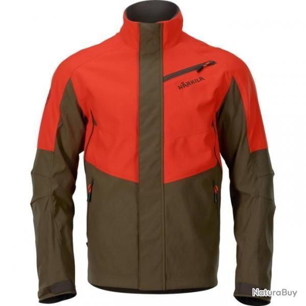 veste harkila WILDBOAR PRO orange/vert taille 50 neuve
