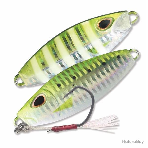 Jig Metallique Storm Gomoku Slow Rocker 70g Uv Chartreuse Glow Zebra