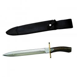 Dague Manche Januel Cerf Lame 25 cm - 25 cm