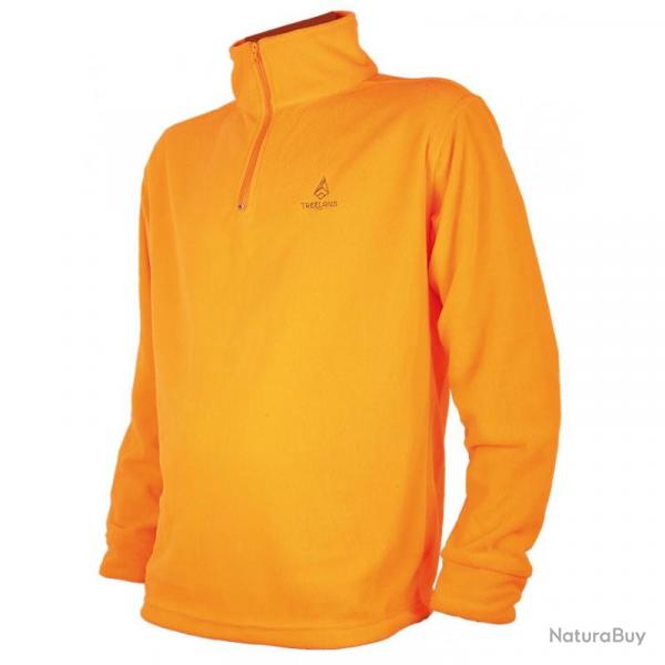 Sweat polaire Treeland orange T298N 3XL - XL