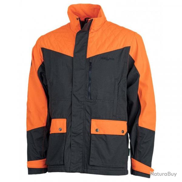 Veste de chasse chaude Treeland bicolore - 4XL / Orange / vert
