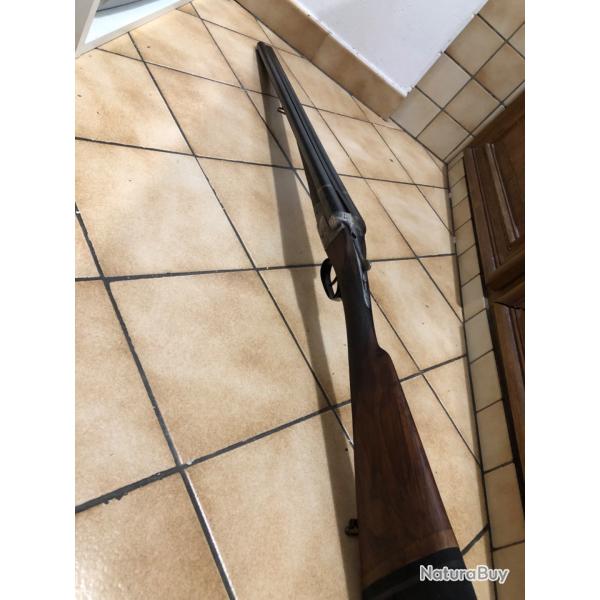 Fusil artisan st tienne cal 16/70 juxtapos crosse anglaise