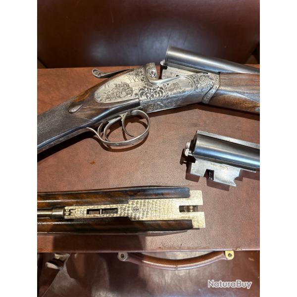 Combo de fusil Demas calibre 20 et calibre 30R Blaser