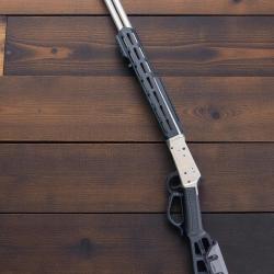 Carabine à levier sous-garde HUGTEK LVR SSN Nickelé 20" cal.30-30 Win