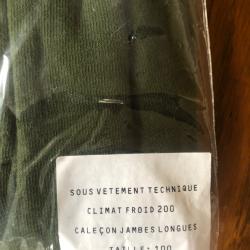 Calecon très chaud Damart grande taille 100