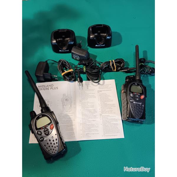 Talkie-walkie MIDLAND G9 /G9 E PLUS
