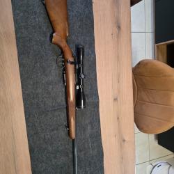 Carabine anschutz cal 222 rem modèle 1532, stetcher