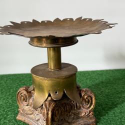 COUPE A FRUIT DESSUS DE TABLE  FAITE AVEC UN OBUS  DE 75  1914 /1918