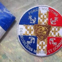fusiliers marins et commando force maritime écusson collection