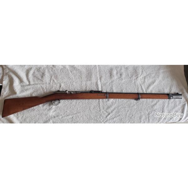 fusil MAUSER 71-84 cal. 43 Mauser tat excellent