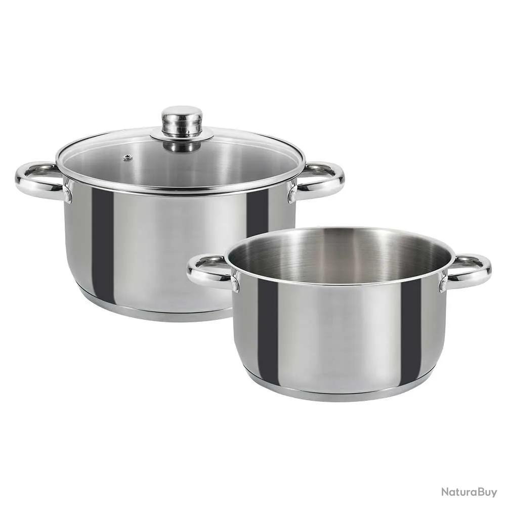 Faitout avec couvercle 20cm Force Tefal - Tous feux + induction