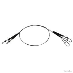 Bas de ligne Titane DAM x2 pêche carnassiers 20cm