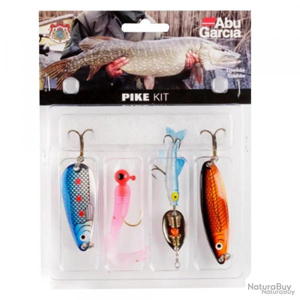 Pack 4 leurres Brochet Abu Garcia - Leurres robustes spcial