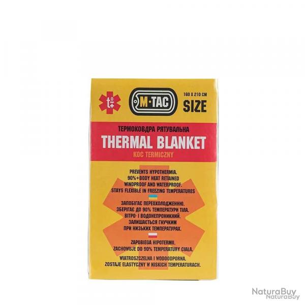 Couverture Thermique Polyester Mtallis Impermable Lger