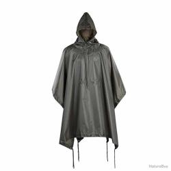 Poncho unisexe imperméable Kaki Taille unique - Protection pluie