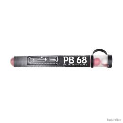 Tube 10 billes poivre incapacitant OC PB68 cal. 68 x10