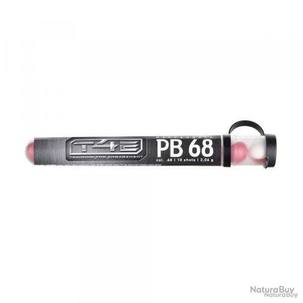 Tube 10 billes poivre incapacitant OC PB68 cal. 68 x10
