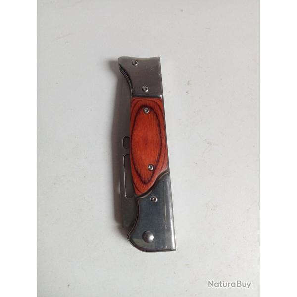 Couteau de poche couteau d'extrieur pliant, couteau  viande, lame de 10 cm