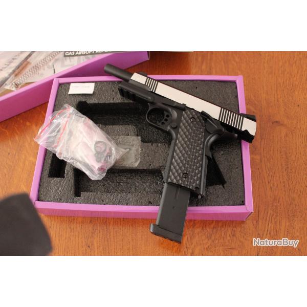 REVOLVER AIRSOFT A  GAZ BILLES.6MM