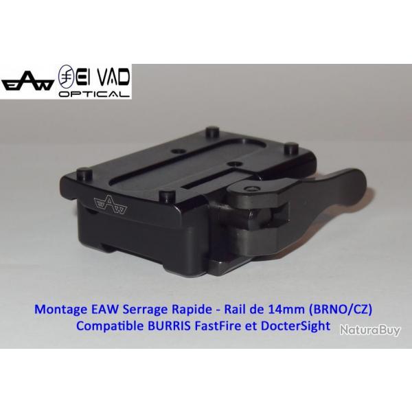 Montage EAW Serrage Rapide pour rail de 14,5mm (BRNO/CZ)