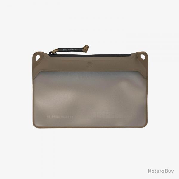 Poche DAKA® S Transparente Flat Dark Earth