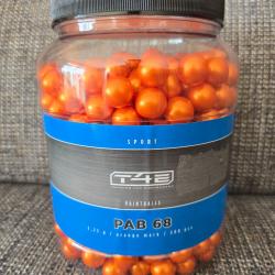 Balles 0.68 BILLES PEINTURE MARKINGBALL PAB68 T4E SPORT UMAREX ORANGE BOITE X500