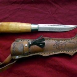 couteau puuko lapon Marttini Finlande