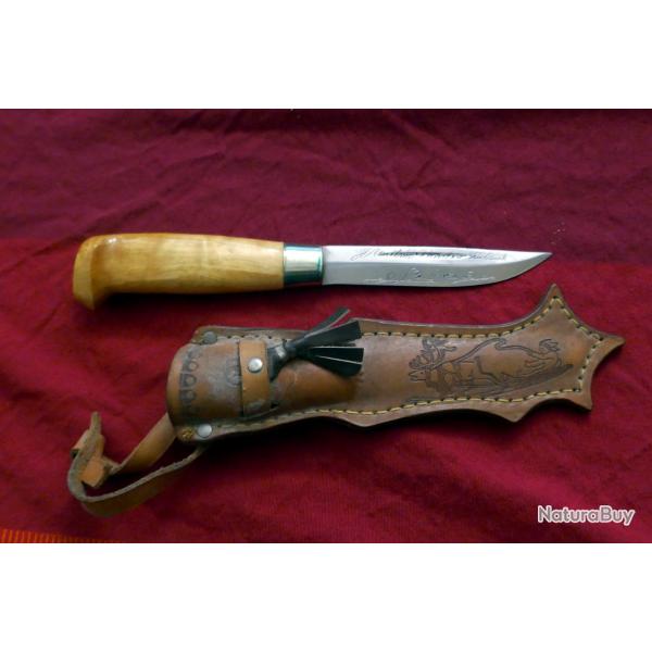 couteau puuko lapon Marttini Finlande