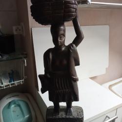 statuette en bois art africain hauteur 44 cm 19ème