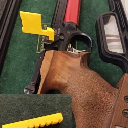 Barrette de Tir à sec + Drapeau de sécurité Steyr LP50 JAUNE