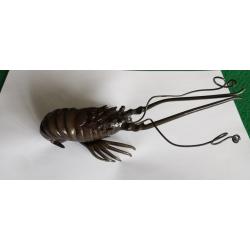 Langouste japonaise en bronze