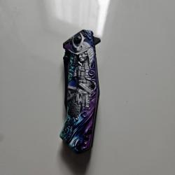 Couteau pliant samourai