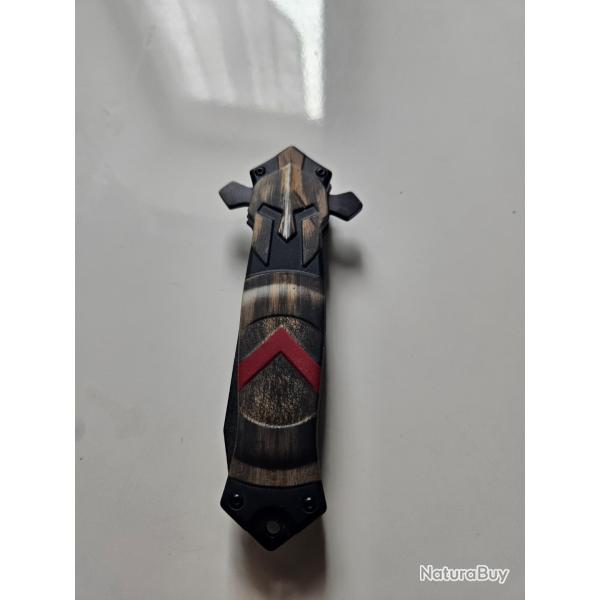 Couteau automatique spartiate