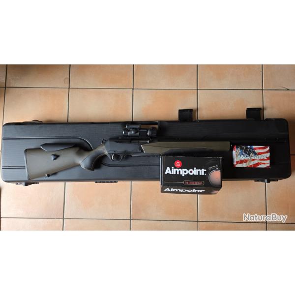Browning Bar MK3 cal. 30-06 Busc reglable + Aimpoint Comp C3 2MOA + colliers + Cartouches Hornady