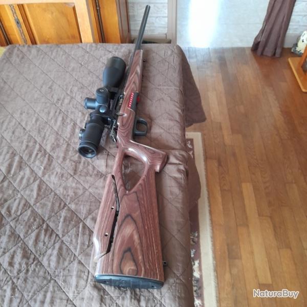 winchester Xpert 22 LR crosse trou de pouce canon de 56 cm 1/2x20 filet