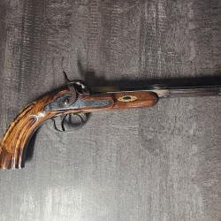 Pistolet a percussion type lepage jukar calibre 44