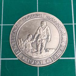 MEDAILLE OPERATION PROVIDE COMFORT AIDE HUMANITAIRE KURDES IRAK1991