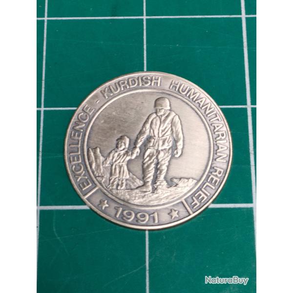 MEDAILLE OPERATION PROVIDE COMFORT AIDE HUMANITAIRE KURDES IRAK1991